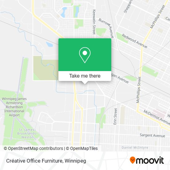 Créative Office Furniture map