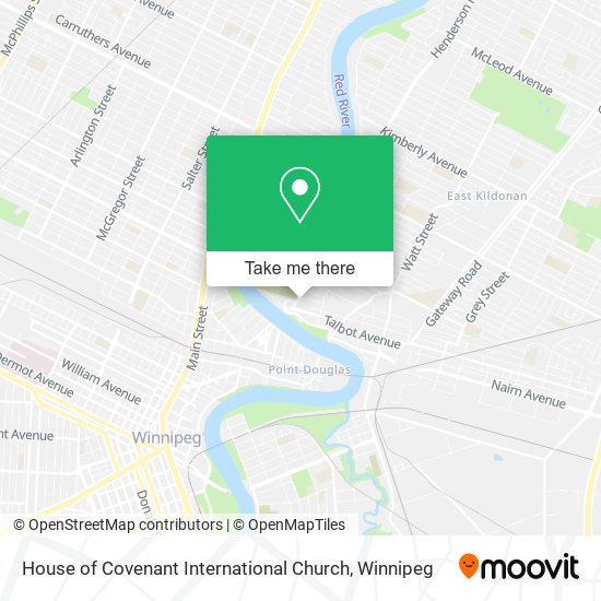 House of Covenant International Church map