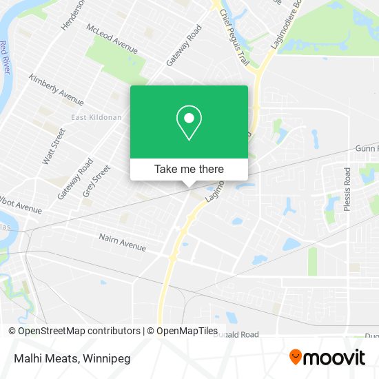 Malhi Meats map