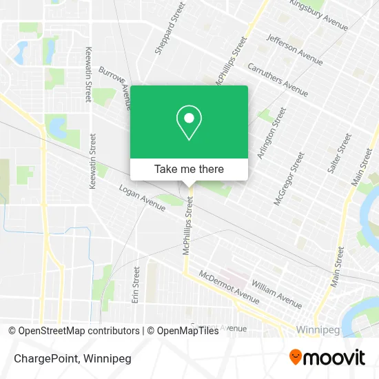 ChargePoint map