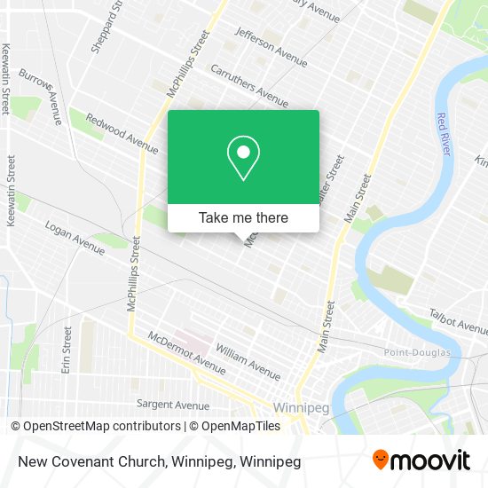 New Covenant Church, Winnipeg plan