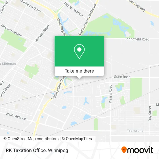 RK Taxation Office map