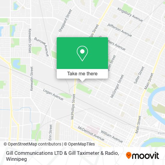 Gill Communications LTD & Gill Taximeter & Radio map