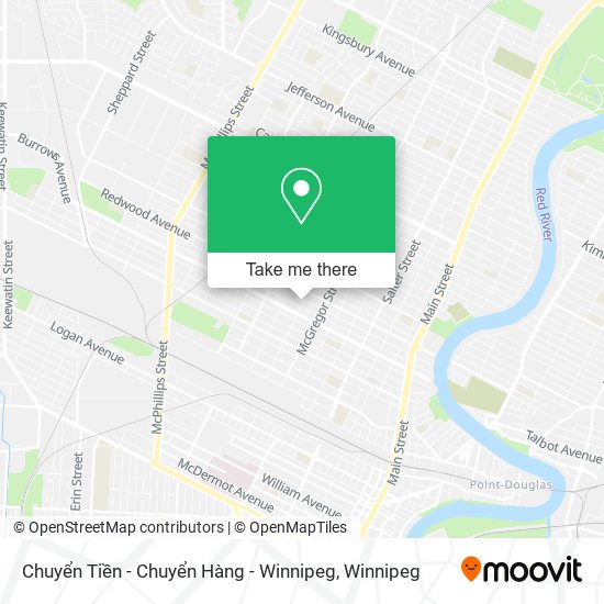Chuyển Tiền - Chuyển Hàng - Winnipeg plan