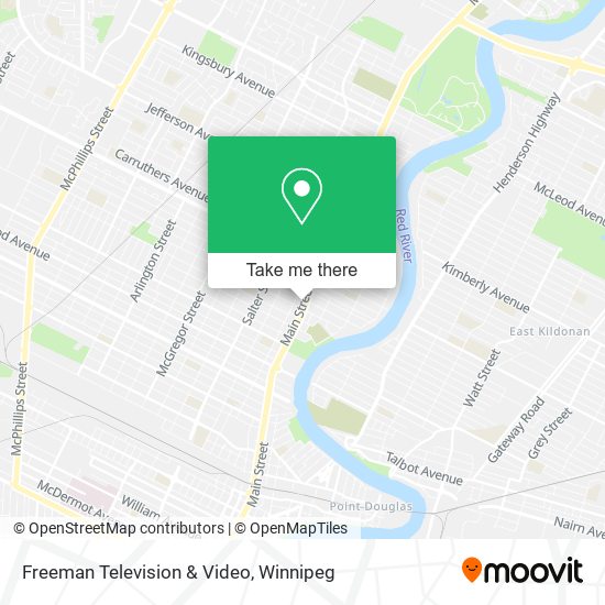 Freeman Television & Video map