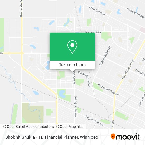 Shobhit Shukla - TD Financial Planner map