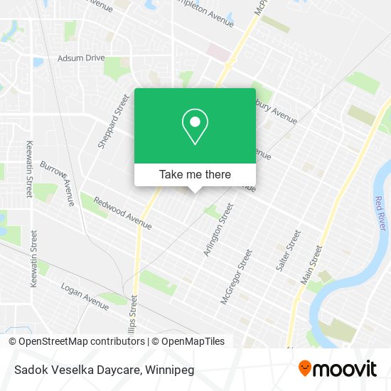 Sadok Veselka Daycare map