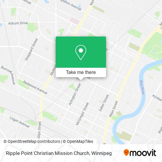 Ripple Point Christian Mission Church map