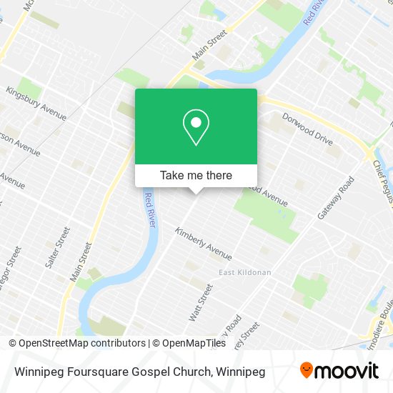 Winnipeg Foursquare Gospel Church plan