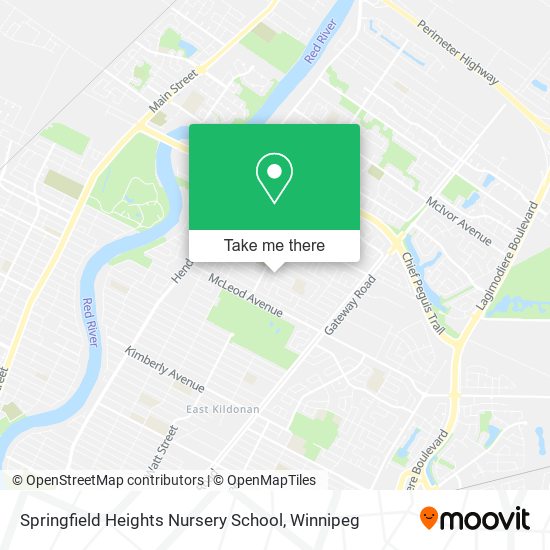 Springfield Heights Nursery School map