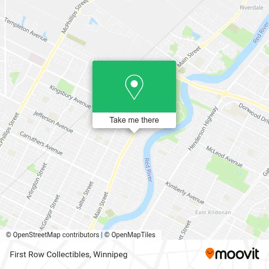 First Row Collectibles map
