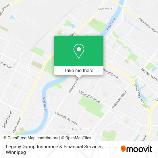 Legacy Group Insurance & Financial Services map