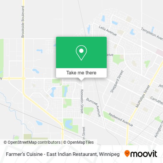 Farmer's Cuisine - East Indian Restaurant map