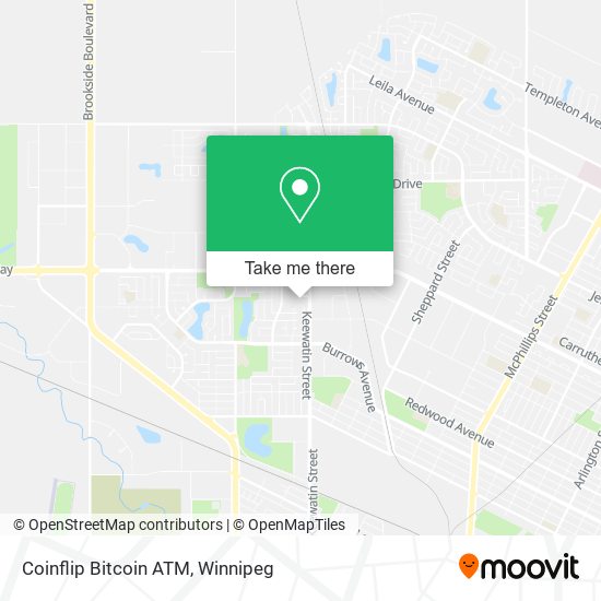 Coinflip Bitcoin ATM map
