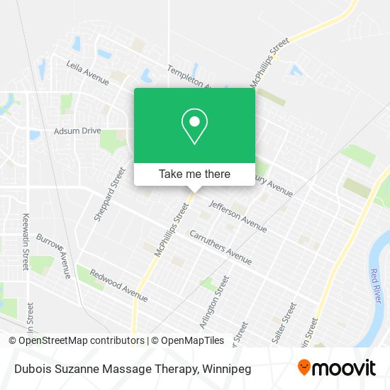 Dubois Suzanne Massage Therapy plan