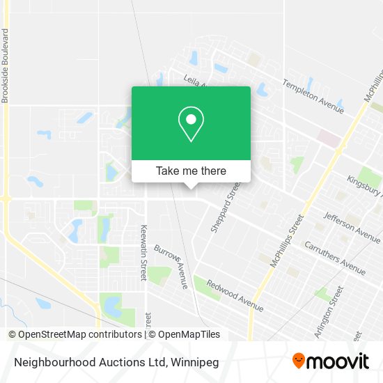 Neighbourhood Auctions Ltd map