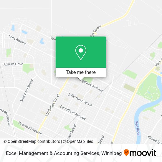 Excel Management & Accounting Services map