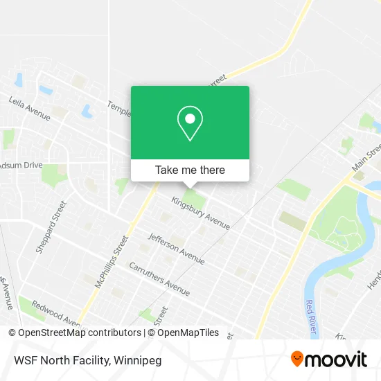 WSF North Facility map