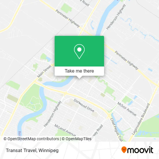 Transat Travel map