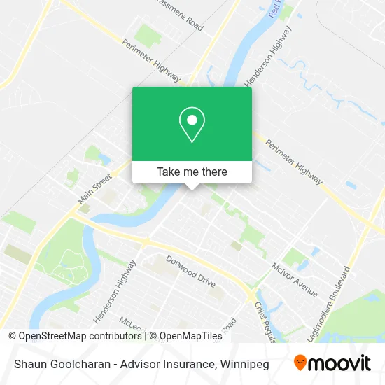 Shaun Goolcharan - Advisor Insurance map