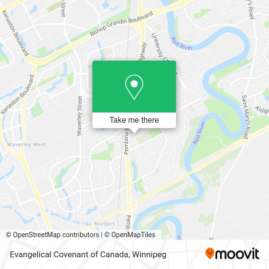 Evangelical Covenant of Canada map