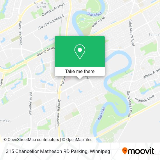 315 Chancellor Matheson RD Parking map
