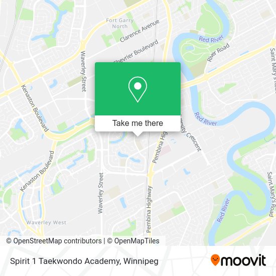 Spirit 1 Taekwondo Academy map