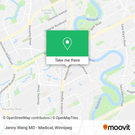 Jenny Wang MD - Medical map