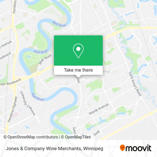 Jones & Company Wine Merchants plan