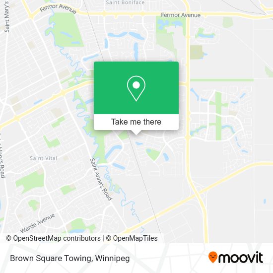 Brown Square Towing plan