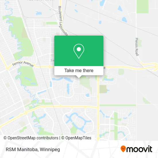 RSM Manitoba map