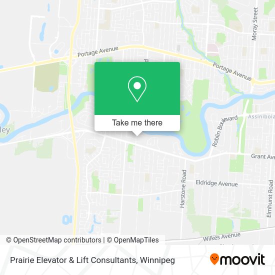 Prairie Elevator & Lift Consultants map