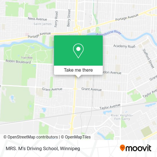 MRS. M's Driving School map