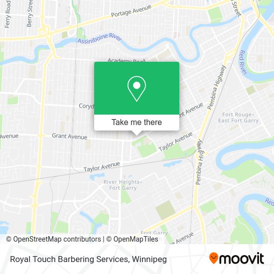 Royal Touch Barbering Services map
