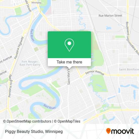 Piggy Beauty Studio map