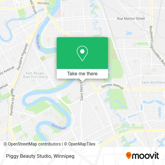 Piggy Beauty Studio map