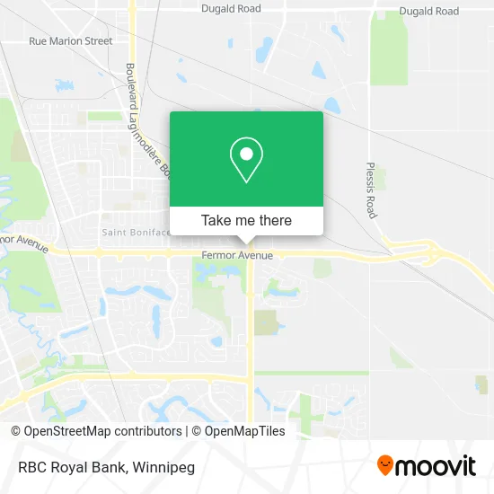 RBC Royal Bank map
