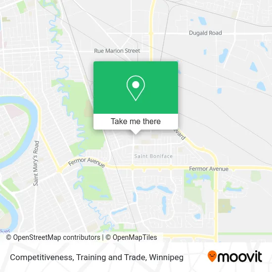 Competitiveness, Training and Trade map