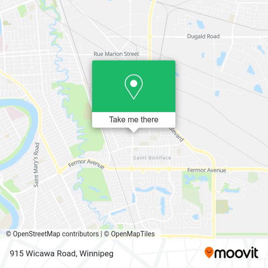 915 Wicawa Road plan