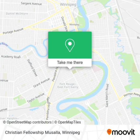 Christian Fellowship Musalla map