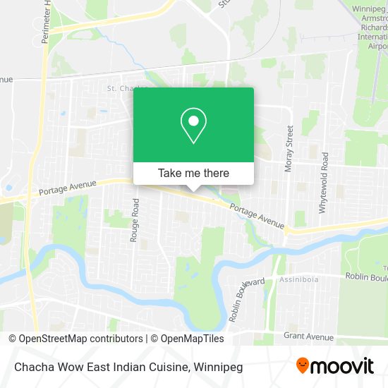 Chacha Wow East Indian Cuisine map