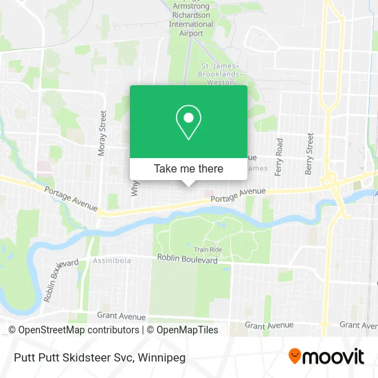Putt Putt Skidsteer Svc map