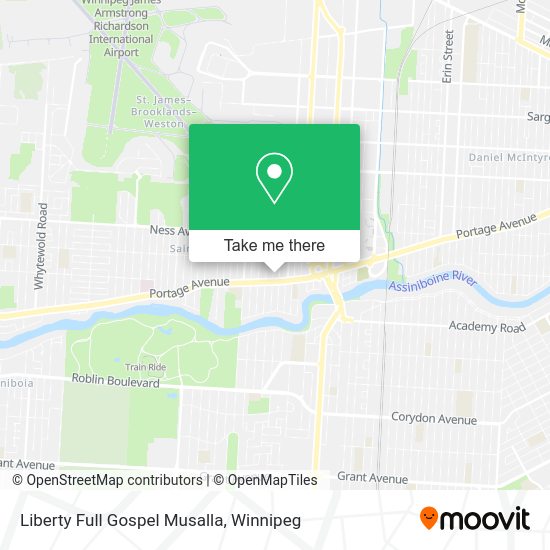 Liberty Full Gospel Musalla map