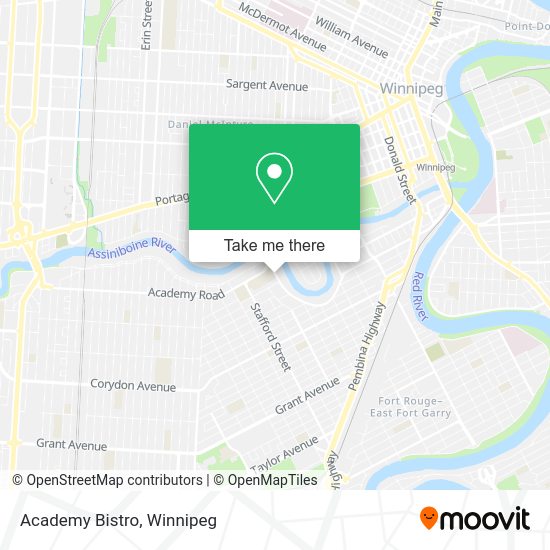 Academy Bistro plan