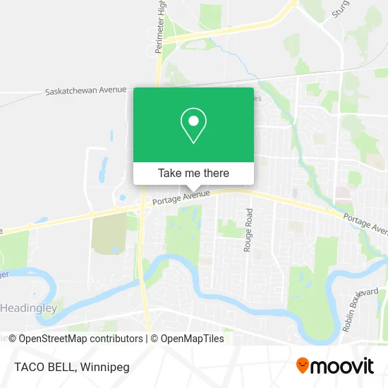 TACO BELL map