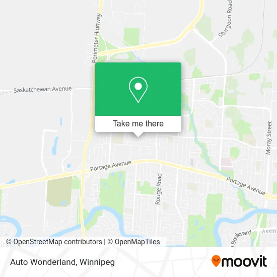 Auto Wonderland map