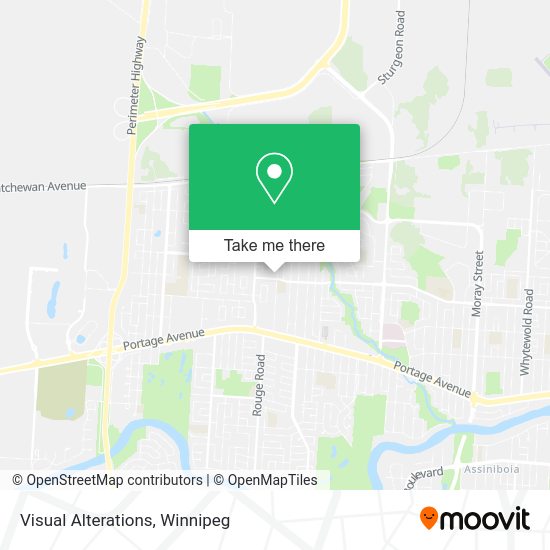 Visual Alterations map