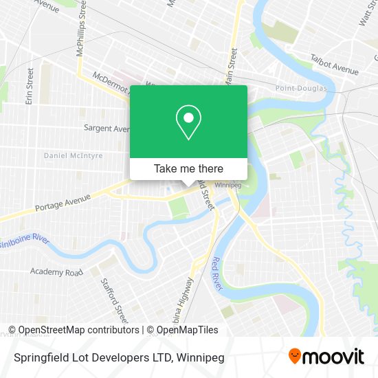 Springfield Lot Developers LTD map