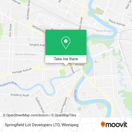 Springfield Lot Developers LTD map