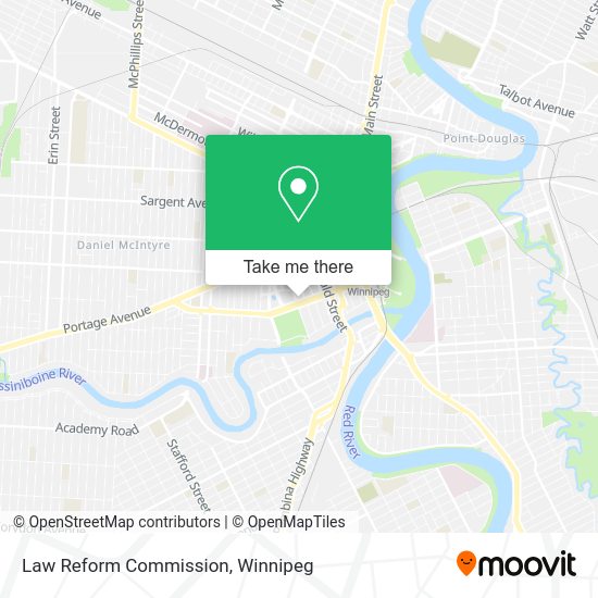 Law Reform Commission map